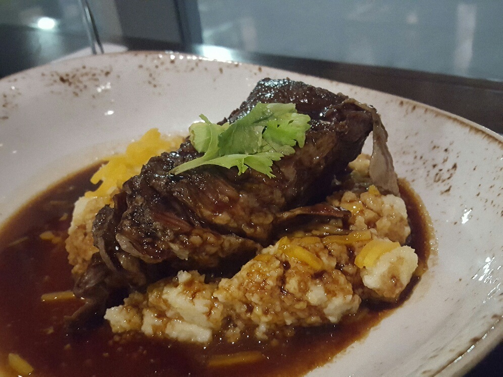 cedar- beef and grits
